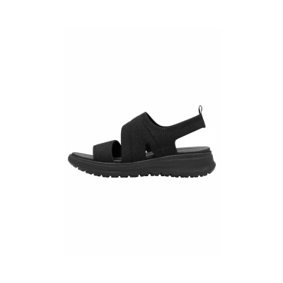 Image de Tamaris Sandales compensées, Femme, Taille: 41, Black uni Textile