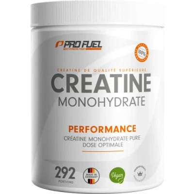 Image de créatine monohydrate Poudre 1kg / 1000g pure de qualité micronisée haut dosage efficace, optimal pour l‘entraînement force, 100% végétalien, réserve 292 jours