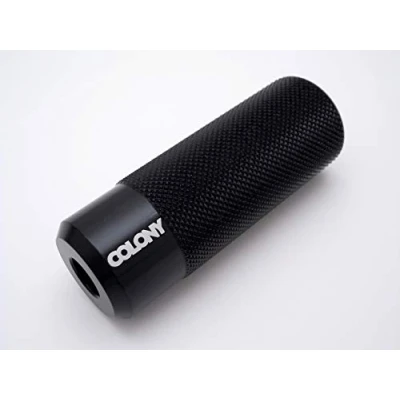 Image de Centrano Colony Exon BMX Peg Adulte Unisexe, Noir, Taille Unique