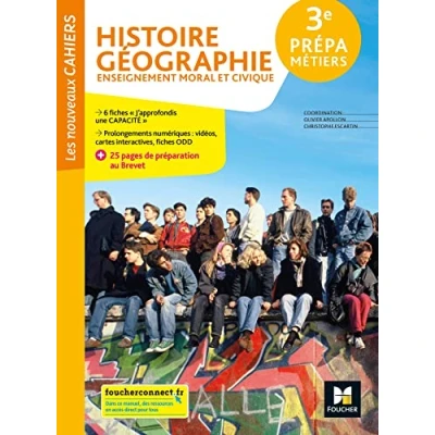 Image de Les nouveaux cahiers HISTOIRE GEOGRAPHIE EMC 3e Prépa Métiers Éd. 2022 Livre élève d’occasion Correct