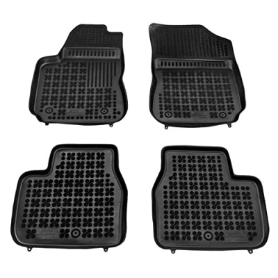 Image de REZAW PLAST 201228 Ensemble de tapis sol Caoutchouc avant et arrière 4 noir Sur mesure CITROËN: C4 II Cactus