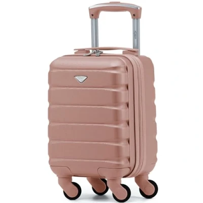 Image de Flight Knight Valises Rigides Legeres en Abs A 4 Roues Bagage Main Cabine Approuve pour Plus De 100 Compagnies Aeriennes, Compris British Airways, Easyjet Et Taille Maximale Ryanair 40x20x25cm