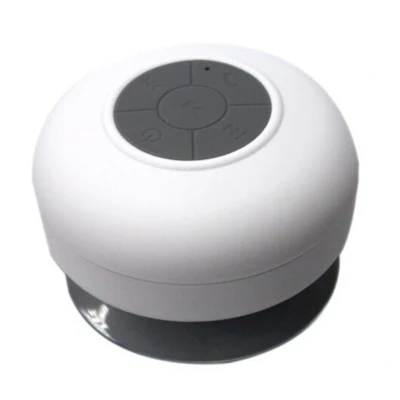 Image de Enceinte Bluetooth Waterproof Kit Mains Libres Iphone Smartphone Tablette Blanc YONIS Neuf