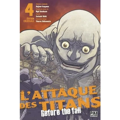 Image de L&#039;Attaque des Titans Before the Fall Edition Colossale T04 Livre d’occasion Correct