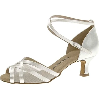 Image de Diamant TANZSCHUHMANUFAKTUR Femme 035 077 092 Chaussure de Danse, Blanc, 37 EU