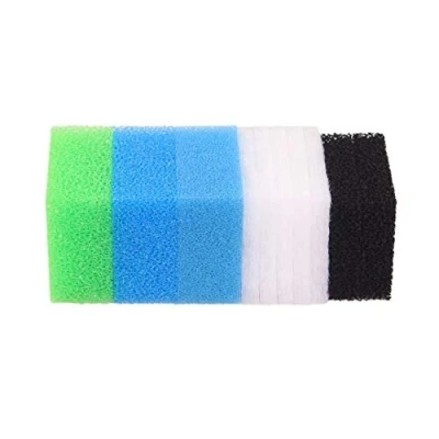 Image de INGVIEE Compatible Mousse Filtrante pour Juwel Compact/Bioflow 3.0 / M (1x Bleu Fin, 1x Gros, Vert Nitrax, 2X au Charbon Actif, 5X Ouate Filtrante)
