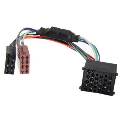 Image de Câble adaptateur radio DIN ISO pour système audio Bose Harman Kardon DSP