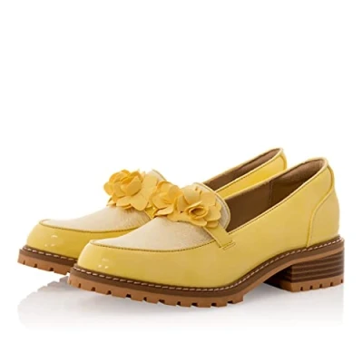 Image de Ruby Shoo Gigi Femme Chaussures Jaune 39 EU