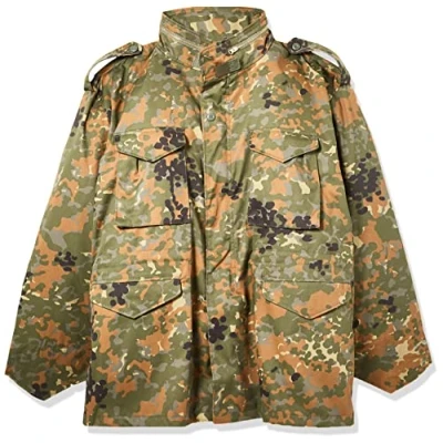 Image de Mil Tec Mixte Us Import M65 Av. Doublure Bw Camo Veste, Noir, XXL EU
