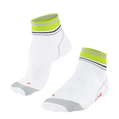 Image de Falke BC Impulse Reflect Short Biking Chaussettes de sport, Taille: 39 41, White