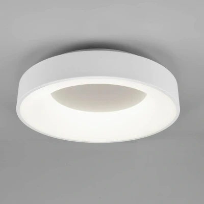 Image de Trio Lighting Plafonnier LED Corbie, Switch Dim, blanc