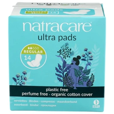Image de Natracare Coton Bio Ultra Serviettes 14 Débit Régulier