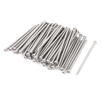 Image de sourcing map M3 x 60mm Vis à tête cylindrique en 304 acier inoxydable boulon 60pcs