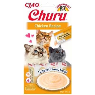 Image de Inaba Churu pour chats Purée de Poulet