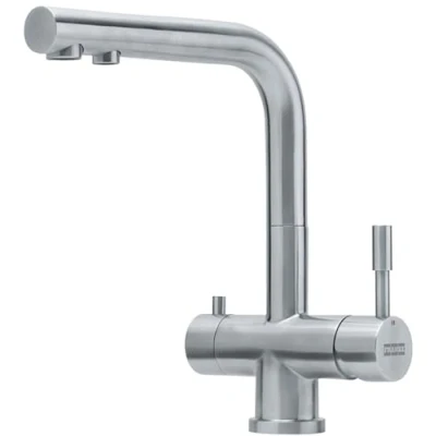 Image de FRANKE Robinet de Cuisine Atlas Clear 120.0179.978 Soie En Acier Inoxydable