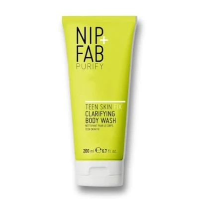 Image de Nip+Fab Teen Skin Fix Clarifying Body Wash with Salicylic Acid &amp; Wasabi Extract for Purifying and Redness Reducing, 200 ml