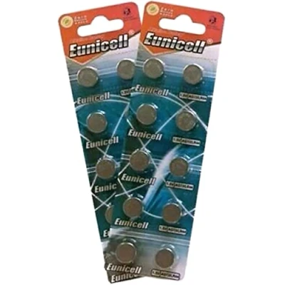 Image de Eunicell Lot de 20 Piles AG13, G13, SR44, LR44, A76, V13GA, PX76 A, 357.