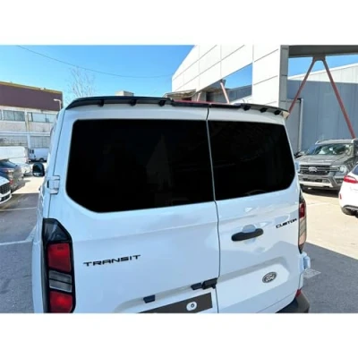 Image de Becquet de toit compatible avec Ford Transit Custom (V710) 2023 (avec 2 portes arrières) (PU), Non peint
