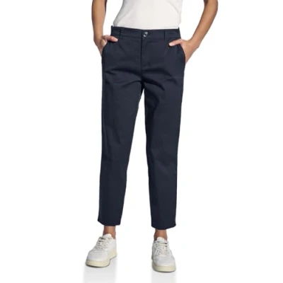 Image de Street One Softe Twill Chino, Femme, Taille: 38x28, Blau