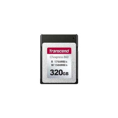 Image de Transcend CFexpress 860 Type B Memory Card, 8K Recording, Sustained Write Speed, TS320GCFE860