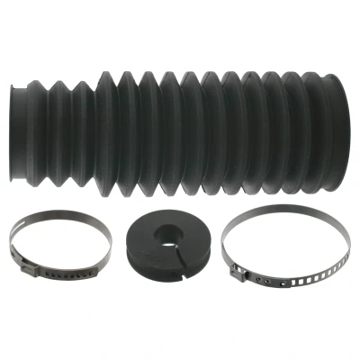 Image de SWAG 20 92 7086 Jeu de joints soufflets, direction Caoutchouc Essieu avant gauche, droit avec colliers BMW: 3 Berline, Coupe, Touring