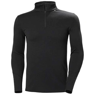 Image de Helly Hansen Pour des hommes Lifa Merino Midweight 1/2 Zip 2XL Vert jaunâtre