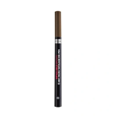 Image de L&#039;Oréal Paris Unbelieva BROW Micro Tatouage Crayon sourciles, Femme, Taille: 1 g, 105 brunette