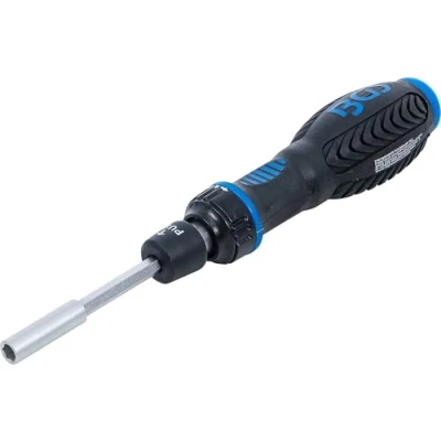 Image de BGS 9150 Poignée rotative à cliquet pour embouts réversible poussée six pans intérieurs 6,3 mm (1/4&quot;)