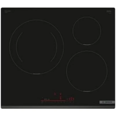 Image de Bosch PIJ631HB1E Plaque de cuisson induction Série 6 3 foyers 60 cm Noir