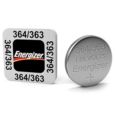Image de Energizer 363/364 piles (Oxyde d&#039;argent, Button/Coin, argent) de 10