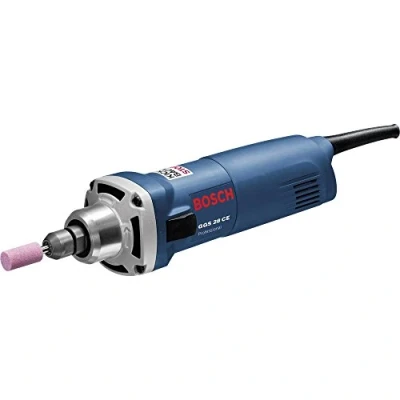 Image de Bosch Professional meuleuse droite GGS 28 CE (650 W, régime à vide 10 000 tr/min, avec pince de serrage 6 mm et 2 clés plates 19 mm)