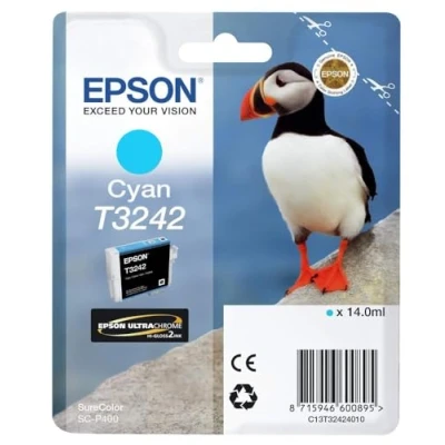 Image de Epson T3242 Cyan Cartouche d&#039;encre
