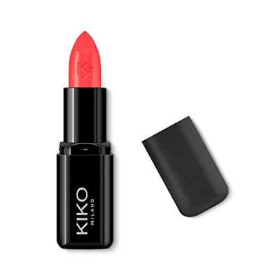 Image de KIKO Milano Smart Fusion Lipstick 411, Rouge À Lèvres Riche Et Nourrissant Au Fini Lumineux