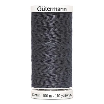 Image de Gutermann Denim 9455 Fil de polyester n50 pour main et machine 100 m