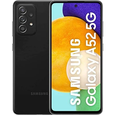 Image de 2021 Samsung Galaxy A52 5G Dual SIM 128 Go Superbe Noir (Reconditionné)