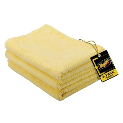 Image de Meguiar&#039;s ME X2020 Lot de 3 Chiffons Microfibres