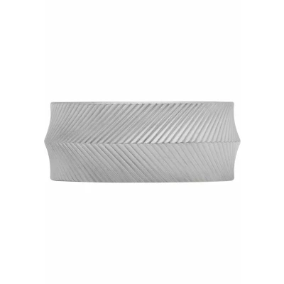 Image de Fossil Bague pour homme, Harlow Linear Texture acier inoxydable, JF04568040