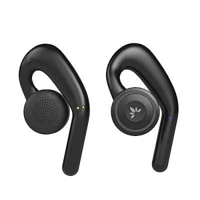 Image de Avantree TWS116 Écouteurs sans Fil Bluetooth Ouverts et Station de Charge, Casque Audio à détection d’Environnement, Modes Mono ou stéréo, Mains Libres, Crochets d&#039;oreille sécurisés Non réglables