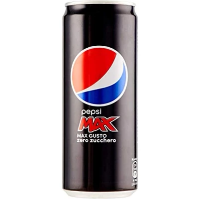 Image de Pepsi Cola Max, Lot de 72 canettes boisson gazeuse, zéro sucre, sans 330 ml