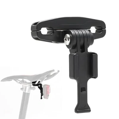 Image de Cygolite Support de Rail Selle pour Feux arrière Hypershot &amp; Hotshot Series S&#039;installe sous la vélo Un Profil Bas, Look Moins encombré Compact et Durable s&#039;adapte