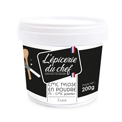 Image de Epicerie du Chef CMC Tylose en Poudre E466 200 g