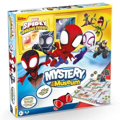 Image de Shuffle Spidey : Mystère au Musée Jeu De société et Plateau Marvel Parcours collaboratif Amusant pour Jouer en Famille ou Entre Amis À partir 4 Ans 2 à Joueurs