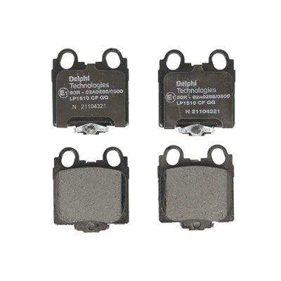 Image de DELPHI LP1510 Jeu de plaquettes frein avec indicateur d&#039;usure tôle anti bruit sans accessoires LEXUS: GS II, IS I Sportcross, Berline