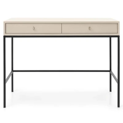 Image de Selsey Monne Coiffeuse Console Style Vintage avec tiroirs, Beige, 104 cm de Large
