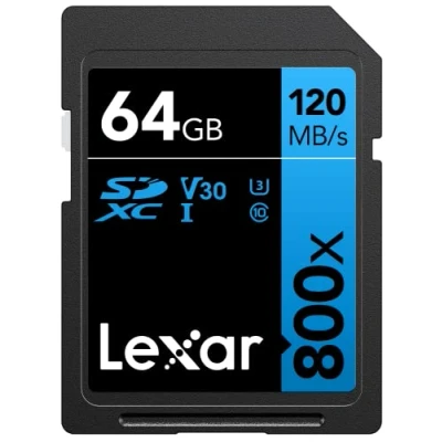 Image de Lexar LSD0800064G BNNNG mémoire flash 64 Go SDXC UHS I Classe 10 Neuf