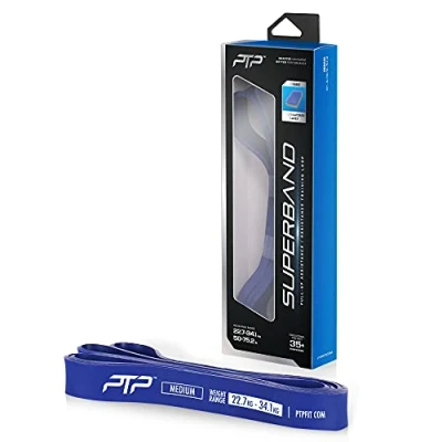 Image de PTP Superbands Bande de Gymnastique Blue One Size