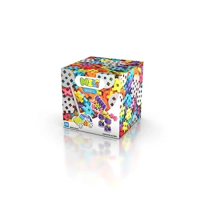 Image de Meli Basic Constructor Jouet créatif, 67221, Multicolore, 100 Stück