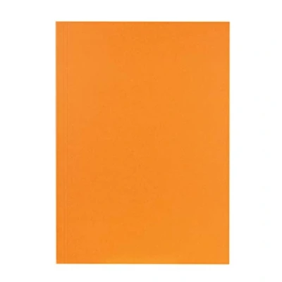 Image de Falken Réf. 80001282002F carton de 100 chemises carte recyclée A4 Orange