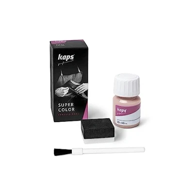 Image de KAPS Super Color Teinture pour Cuir Naturel Matières Synthétiques et Textiles 25 ml Plusieurs couleurs, 143 Mauve