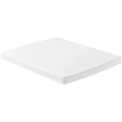 Image de abattant WC Villeroy &amp; Boch Memento 2.0, avec fermeture automatique, siège amovible en plastique thermodurcissable incassable, pièce de rechange originale, rectangulaire, blanc alpin